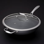 Hybrid Wok with Lid, 12"