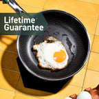 Hybrid Nonstick 8-Inch Frying Pan, Stay-Cool Handle, Dishwasher-Friendly, Oven-Safe Up to 900°F, Induction Ready, Compatible with All Cooktops