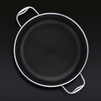 Hybrid Stock Pot with Lid, 10-Qt